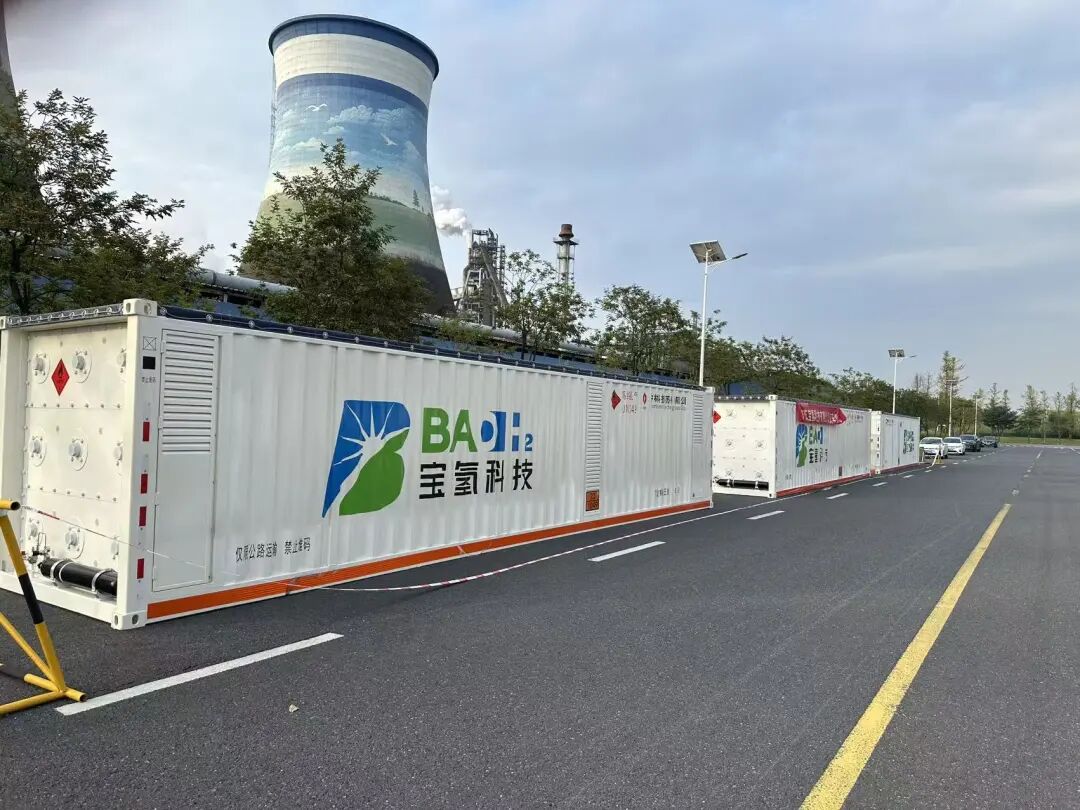 云韬氢能自建氢能管束车队初步筹建完成。来源:受访者提供