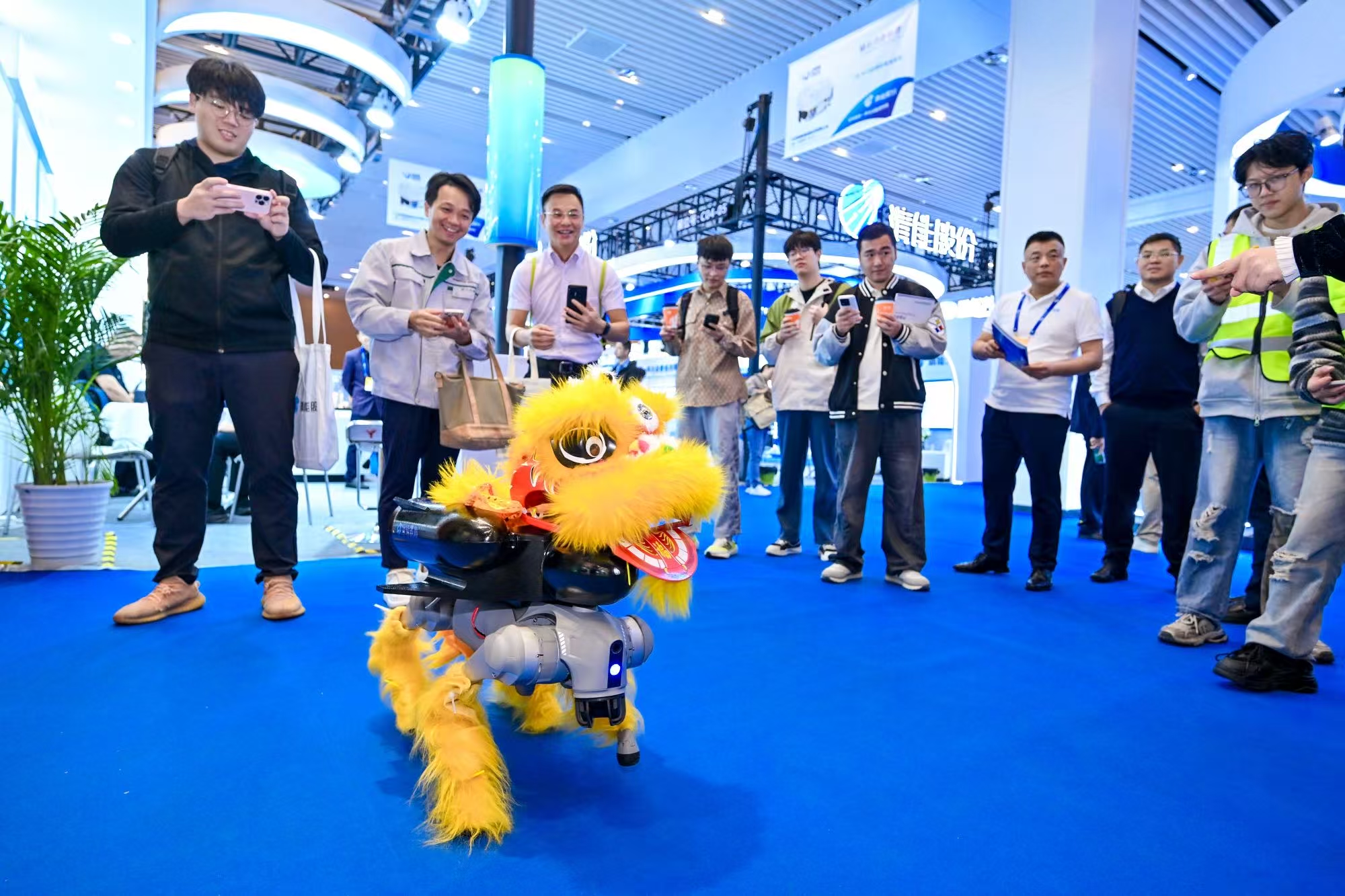 云韬氢能氢能“小狮子”吸引关注。来源:受访人提供