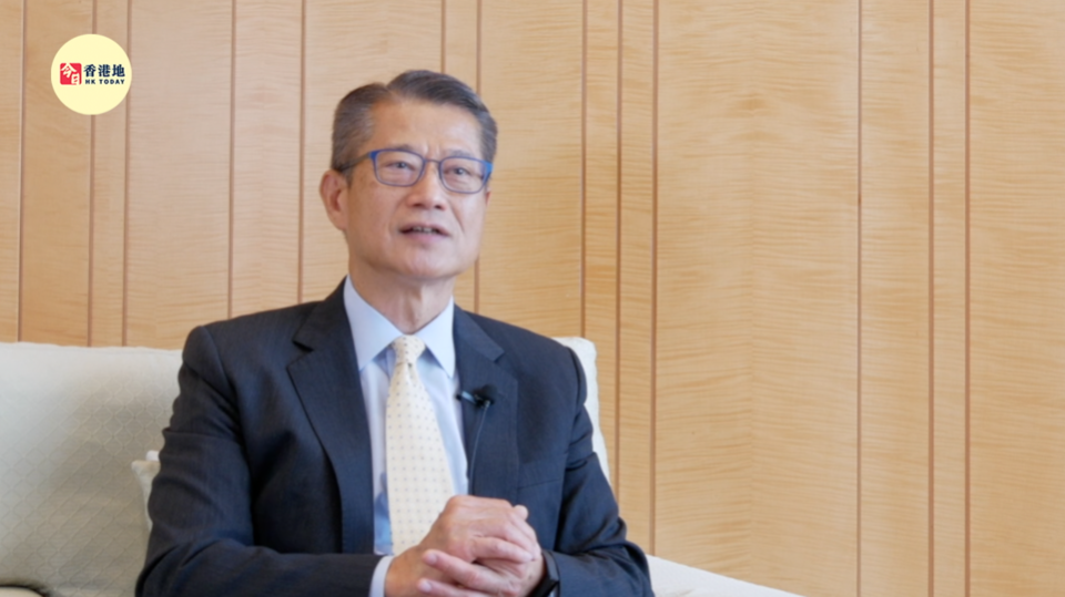 香港財政司司長陳茂波展望香港未來發展
