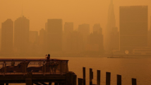 “看起来像火星”！山火烟雾吞没纽约，空气质量达40年来最差
