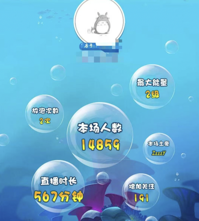 游戏主播小雨的直播情景。