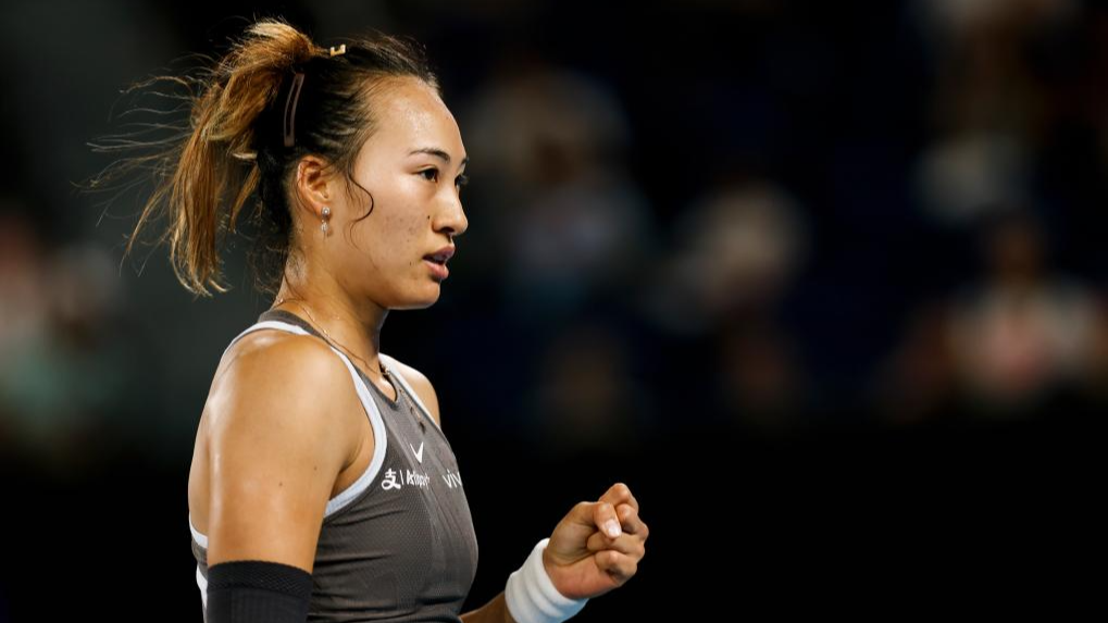 Zheng starts Australian Open with gutsy first round win