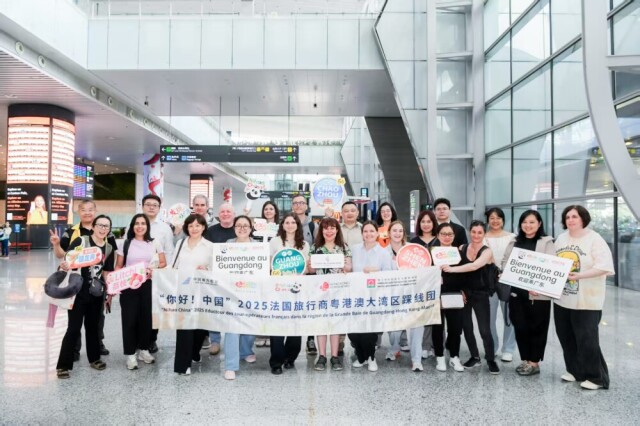 20 French tour operators tour China's GBA to expand tourism cooperation
