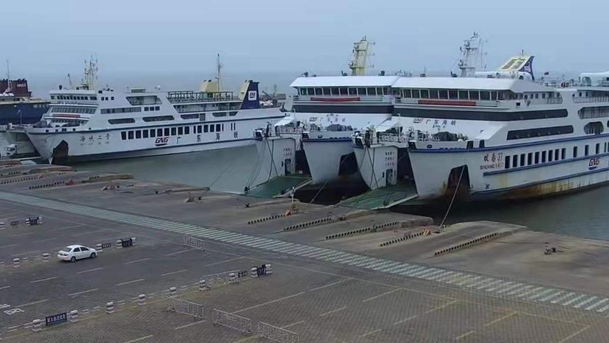 琼州海峡客滚船将于8月16日夜间起临时停运