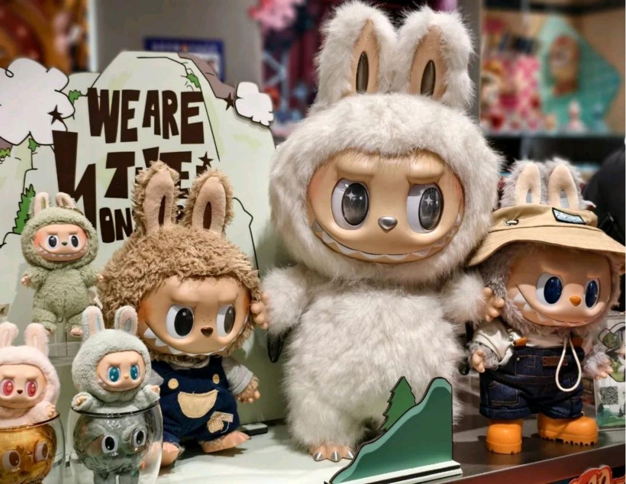 POPMART LABUBU キャンピングセット POP NOW:THE MONSTERS - Have a Seat Vinyl Plush Blind Box