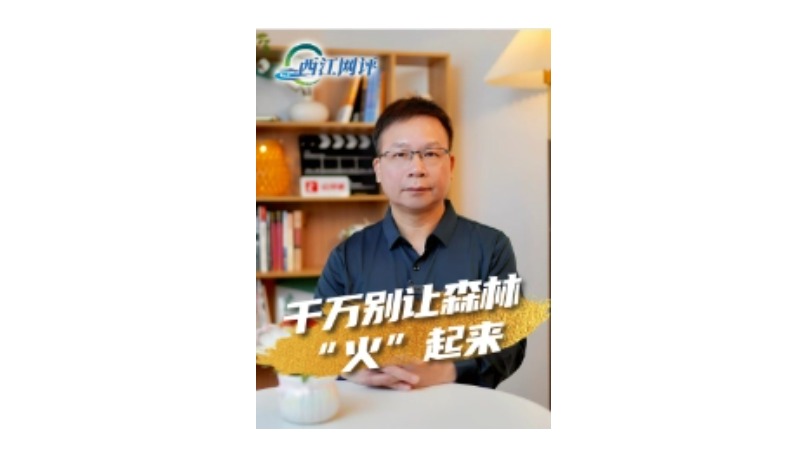 西江网评丨千万别让森林“火”起来