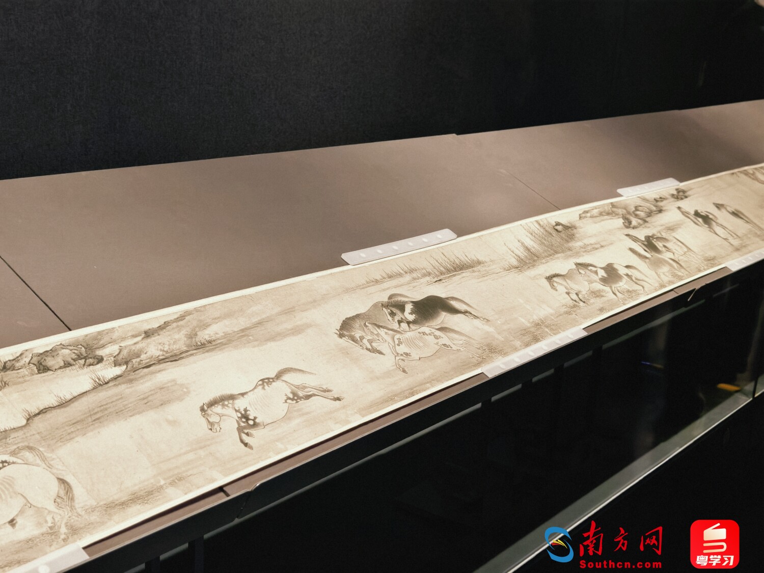 《七十龙媒图》局部