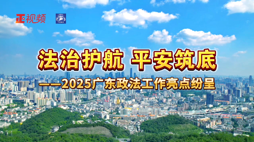 法治护航，平安筑底！2025年广东政法系统交出亮眼成绩单
