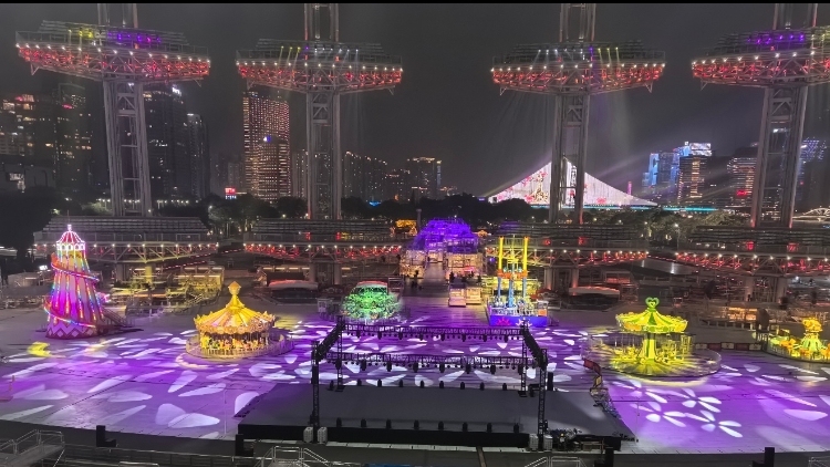 广州海心沙变身嘉年华，今起试营业