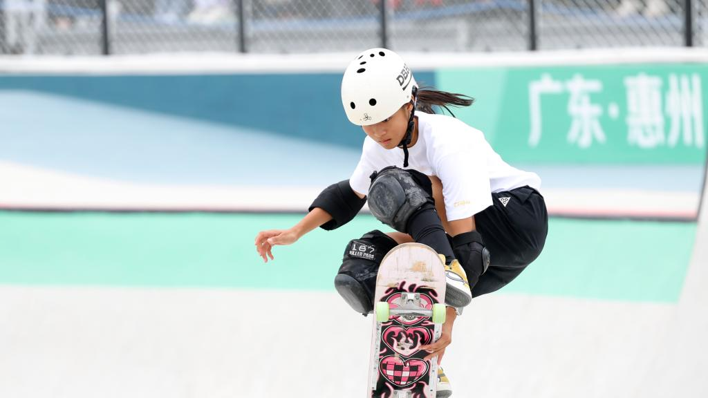 ​Guangdong dominates skateboarding at 15th National Games with three gold medals