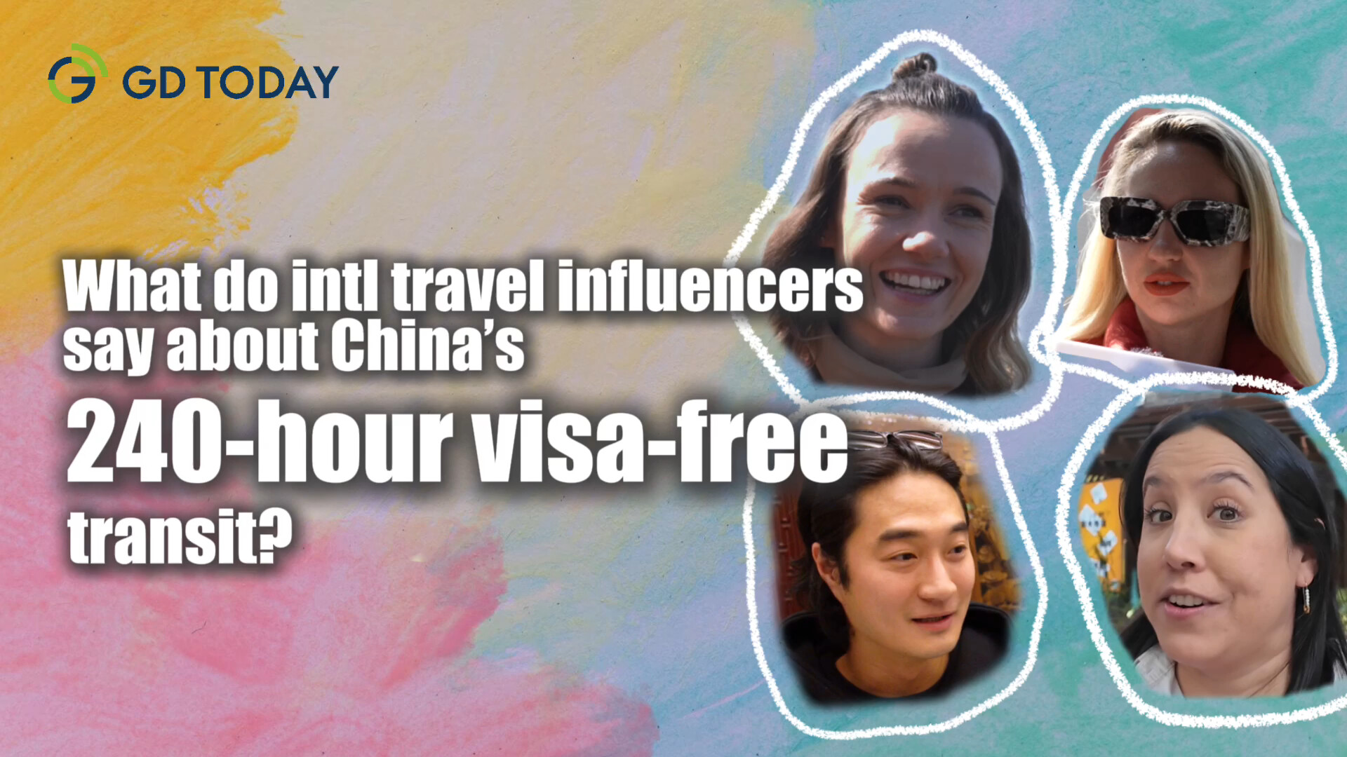 What do international travel influencers say about China's 240-hour visa-free transit?