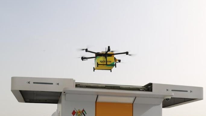 Chinese drone delivery service flies into overseas market