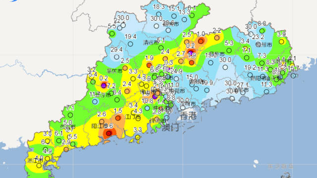 注意！受降雨云团影响 广东这些地区还将有雨