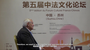 Former French Prime Minister: world's peaceful development cannot be achieved without China