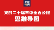 一张思维导图,带你了解党的二十届三中全会公报 一张思维导图,带你了解党的二十届三中全会公报
