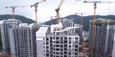 How was the Macau New Neighbourhood built?