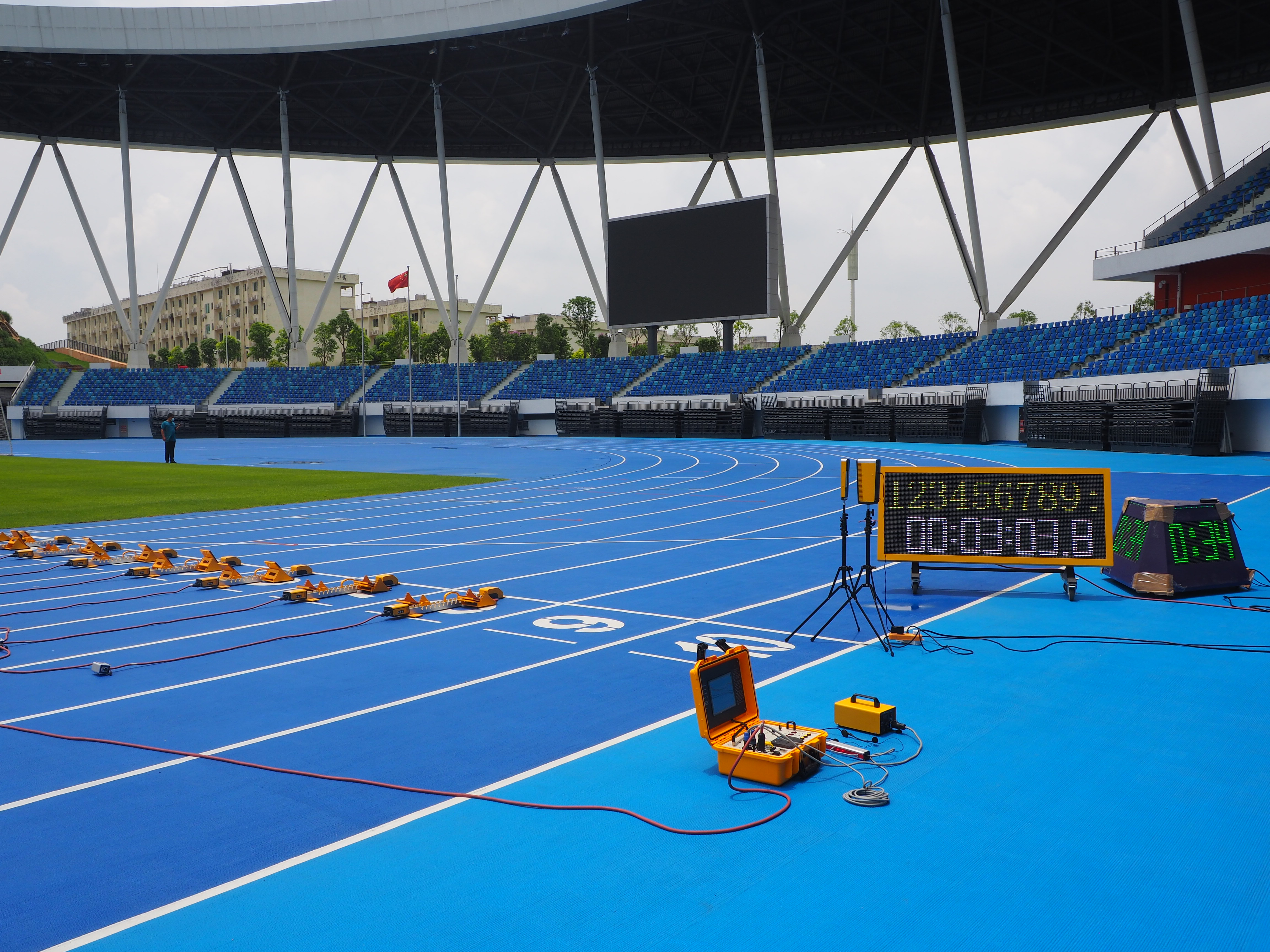 田径计时计分系统。