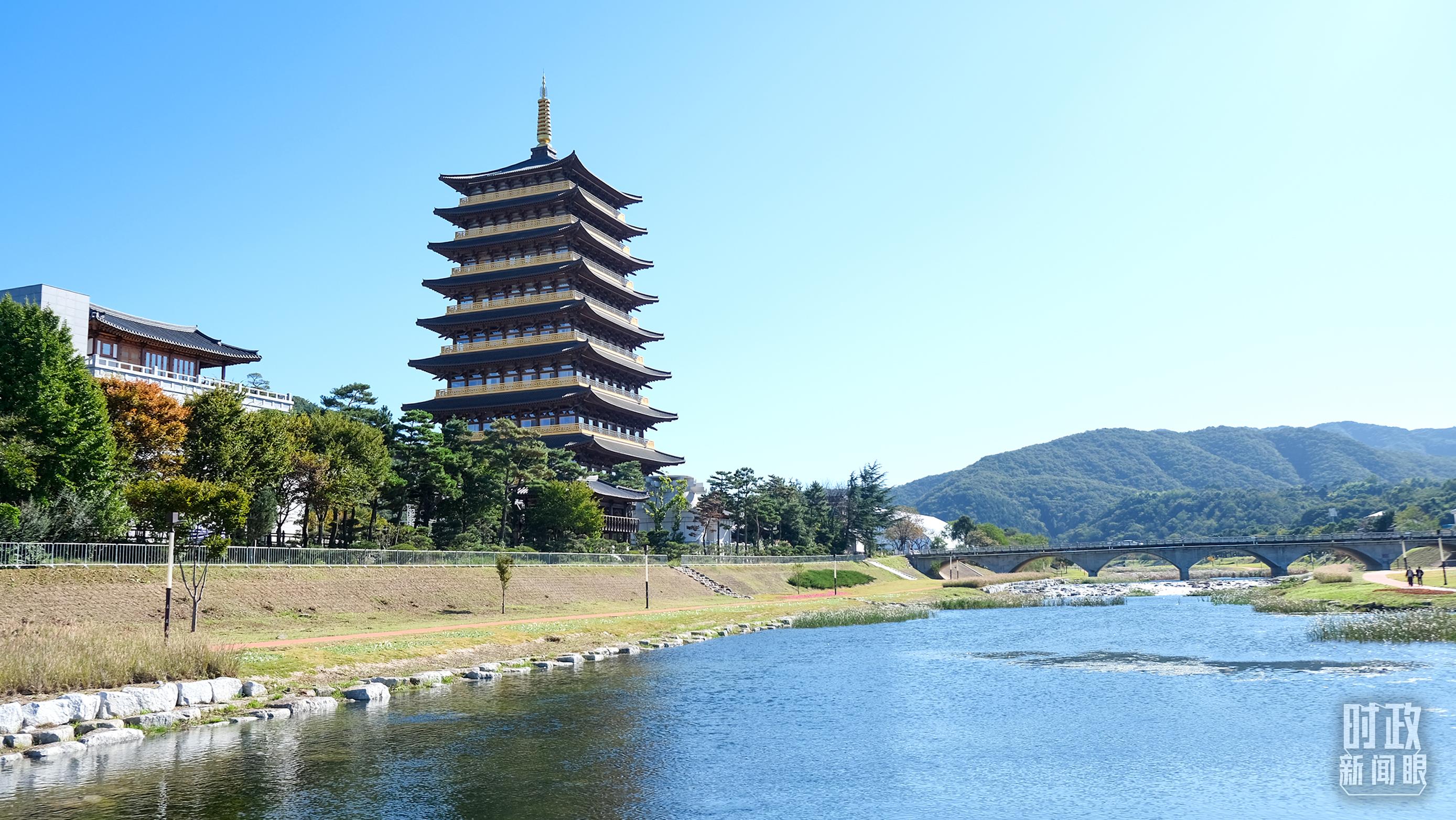 △庆州风光。（总台央视记者刘琦拍摄）