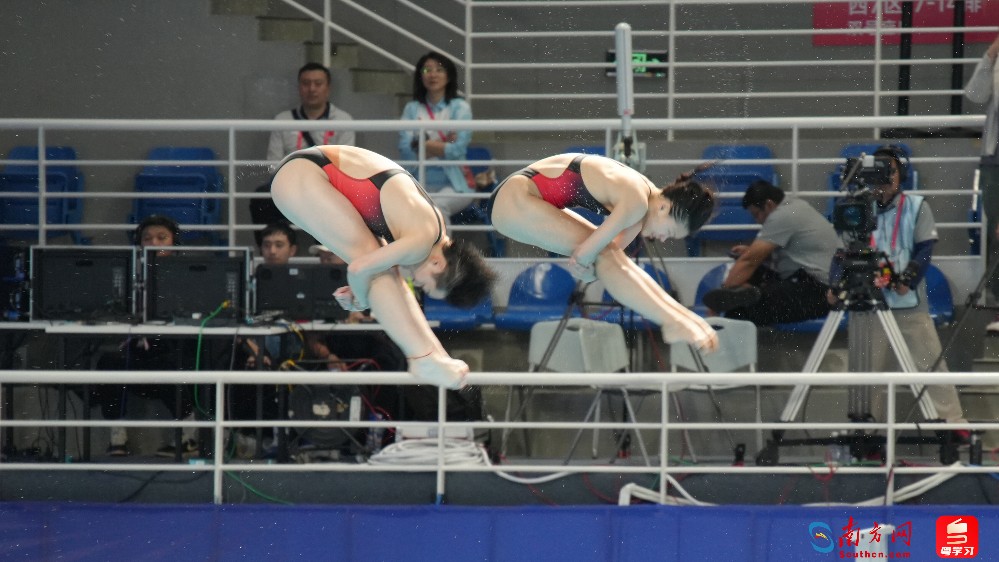 直击全运赛场｜跳水开赛首日，陈艺文林珊领衔广东队出战