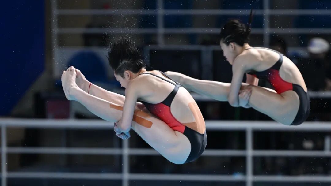 闪耀全运 | 二沙健儿奋勇拼搏，广东队夺十五运会跳水首金