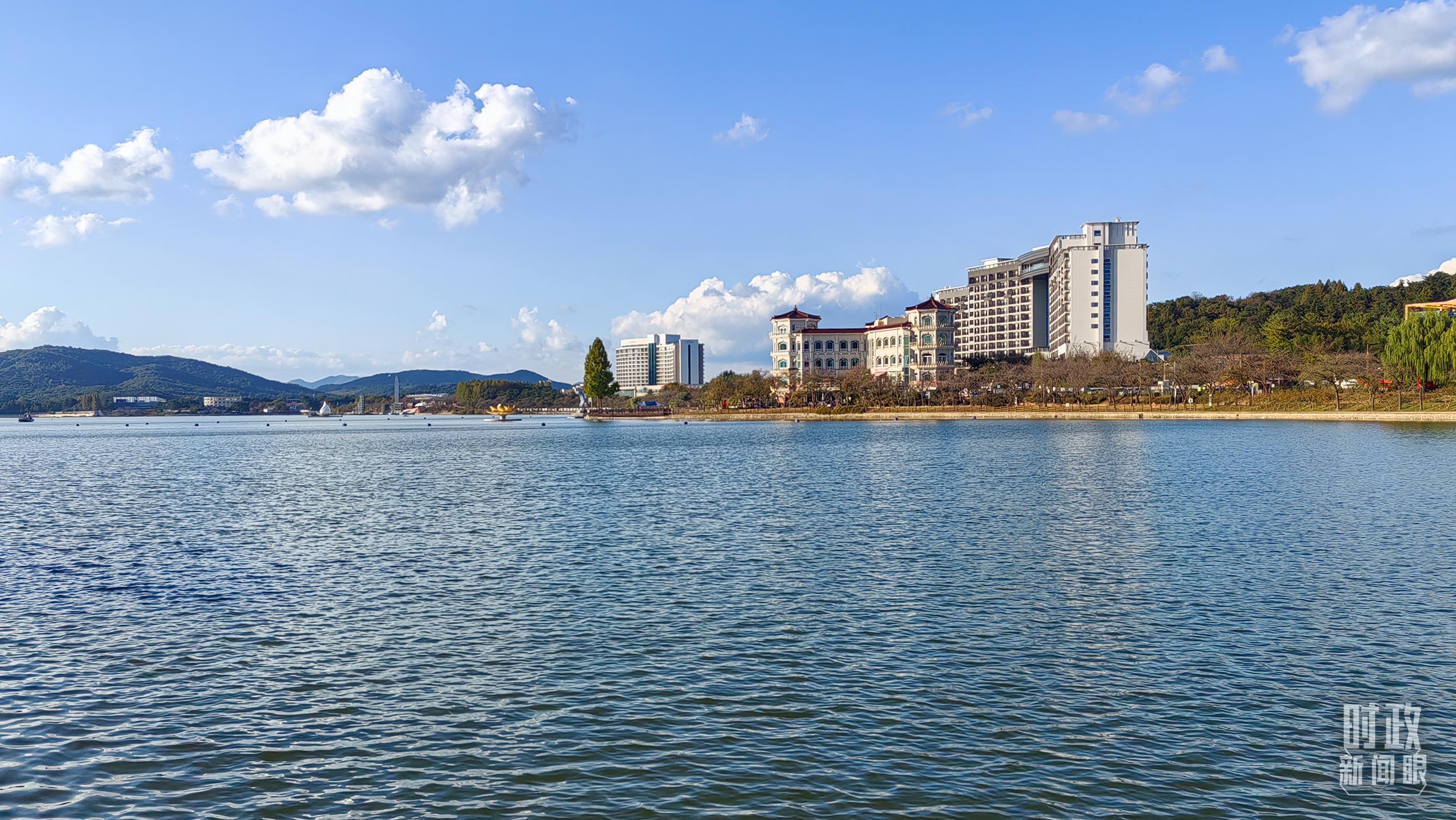 △庆州风光。（总台央视记者王萌萌拍摄）