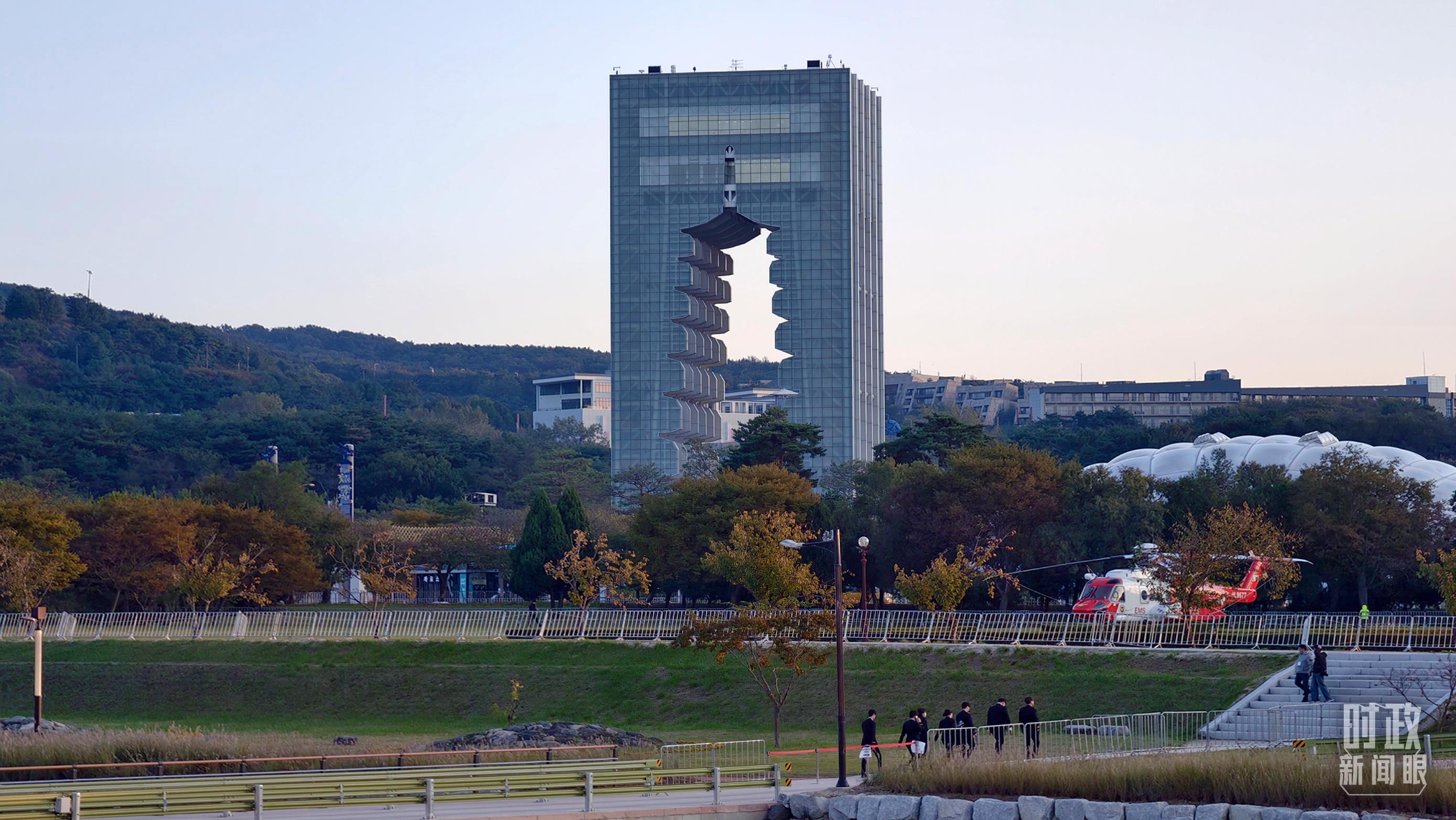 △庆州风光。（总台央视记者范一鸣拍摄）