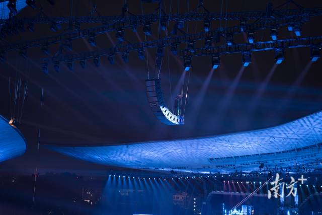 锐丰科技为广东奥林匹克体育中心提供扩声系统。受访者供图 锐丰科技为广东奥林匹克体育中心提供扩声系统。受访者供图