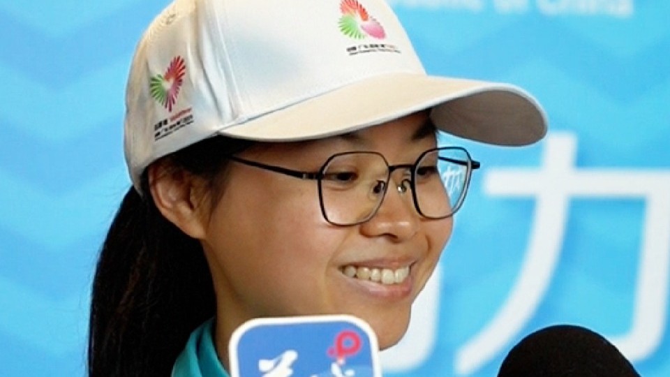 澳门青年志愿者梁海琳：在家门口参与全运会志愿服务，非常自豪和激动