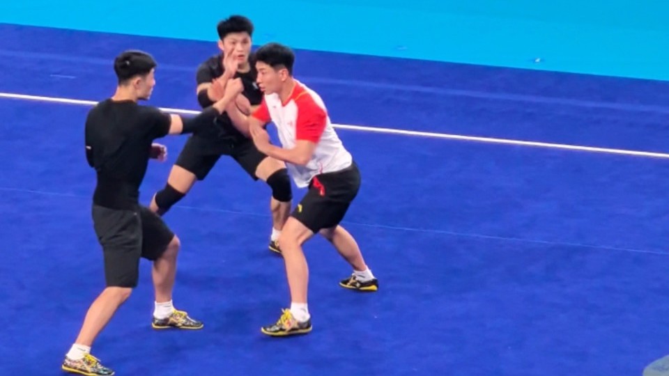 武林高手巅峰对决，十五运会南沙论剑