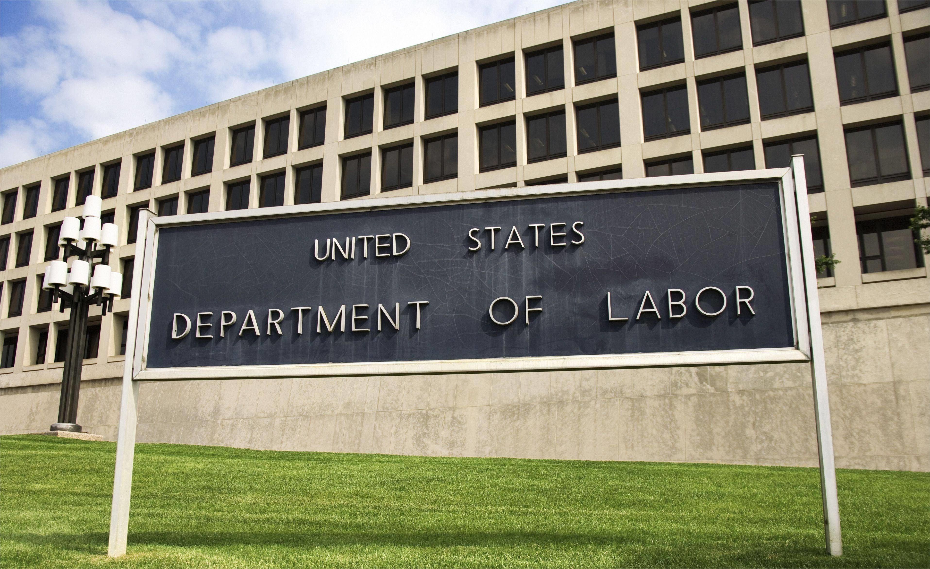△美国劳工部（资料图）