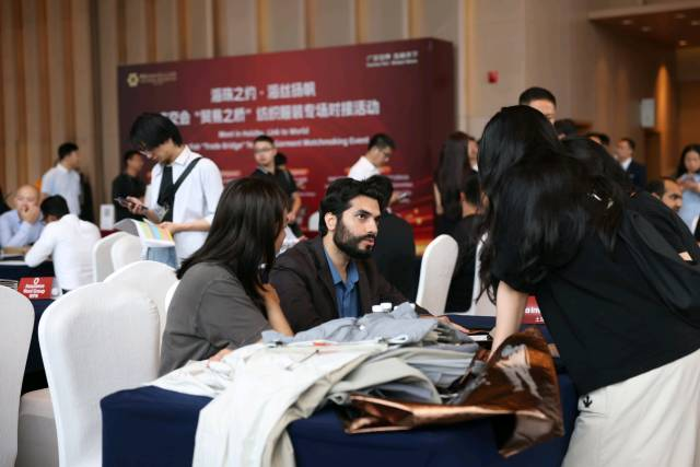 本届广交会期间,广州市商务局联动各区举办场内场外贸易对接活动超过400场。通讯员供图