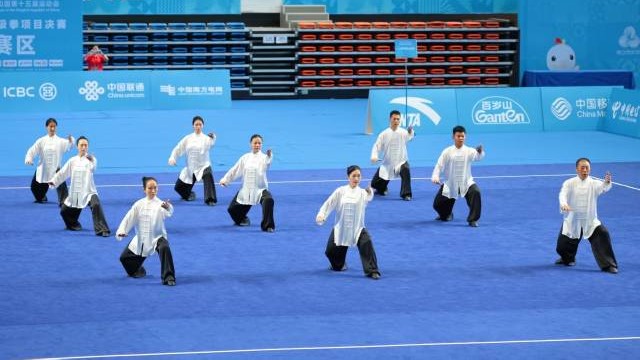 广东队奖牌+1！全国56支劲旅齐聚佛山切磋武术