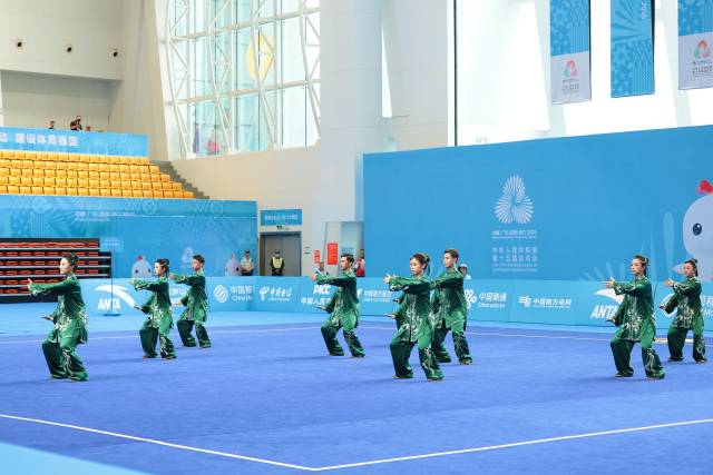 广东队夺得太极（八法五步）项目冠军。