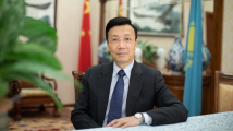 为推动构建中国—中亚命运共同体作出“中哈贡献”——专访中国驻哈萨克斯坦大使张霄 为推动构建中国—中亚命运共同体作出“中哈贡献”——专访中国驻哈萨克斯坦大使张霄