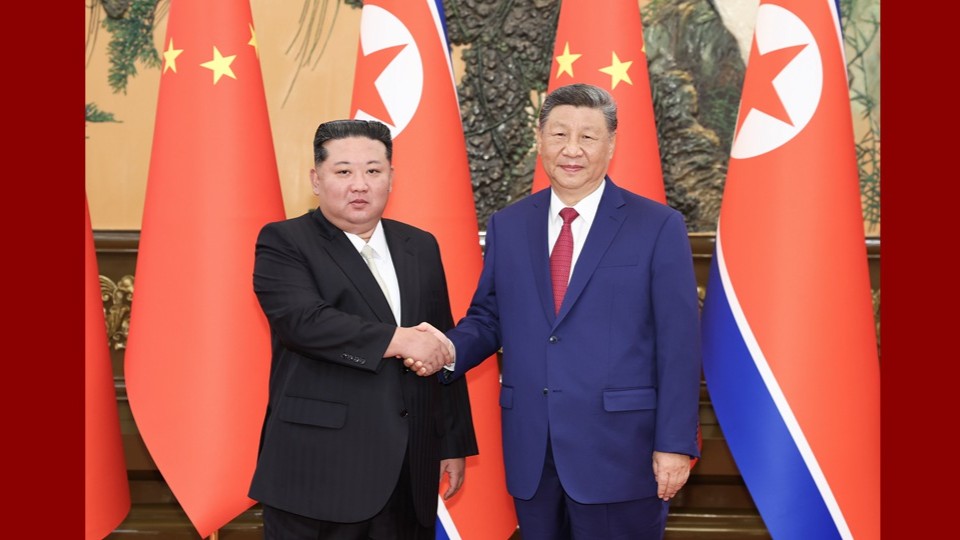 China, DPRK reaffirm friendship, vow closer ties as top leaders hold talks