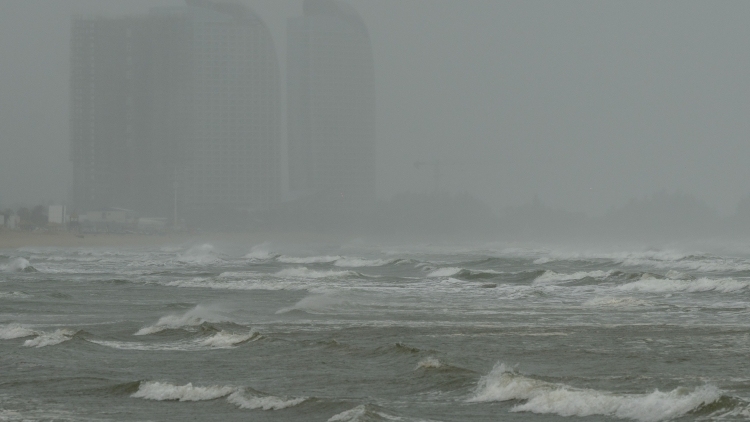 台风“米娜”登陆汕尾，多地受到风雨影响 | 一线直击