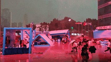 广州市区惊现“龙卷风”吹倒多个摊位！回应来了｜破谣局