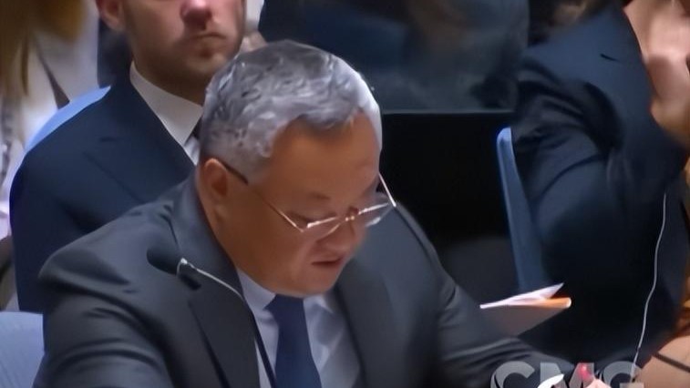美国再次滥用否决权 中方代表现场发出 “灵魂三问”