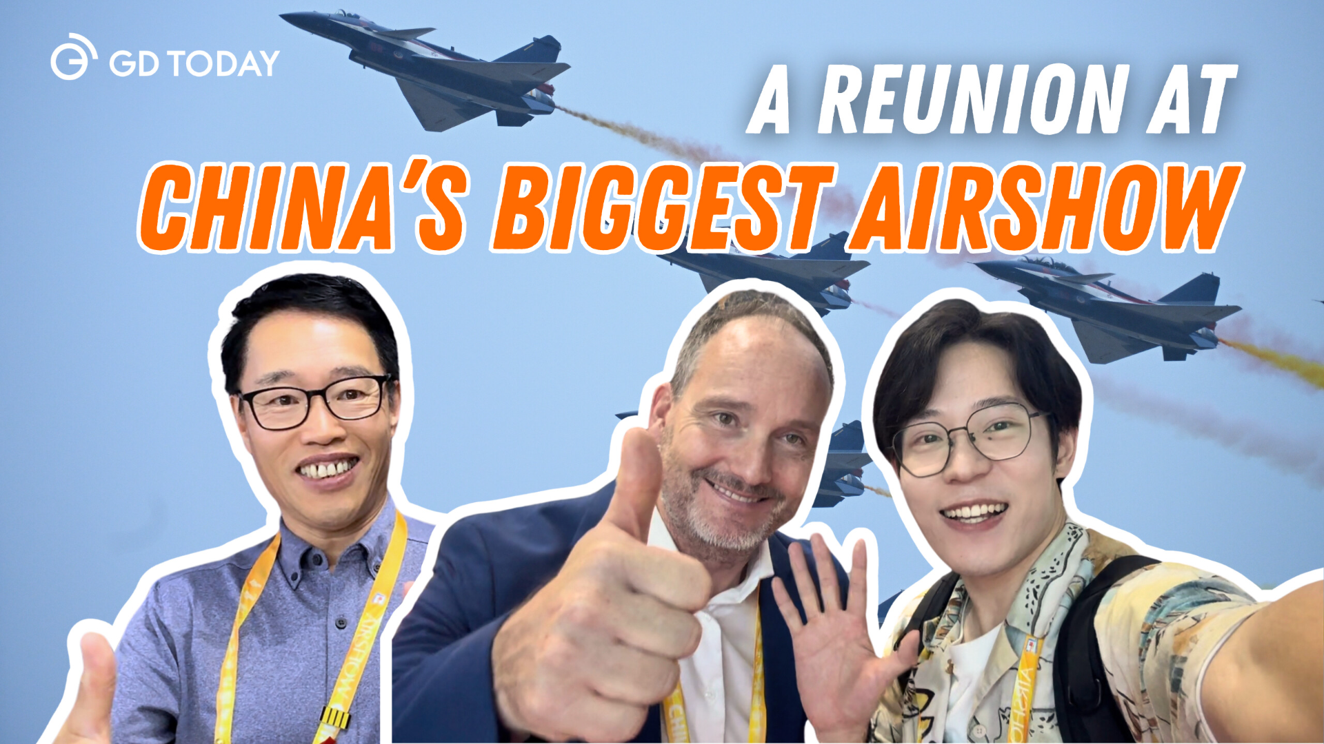 A reunion at Zhuhai Airshow: Friends, aviation, and global connections