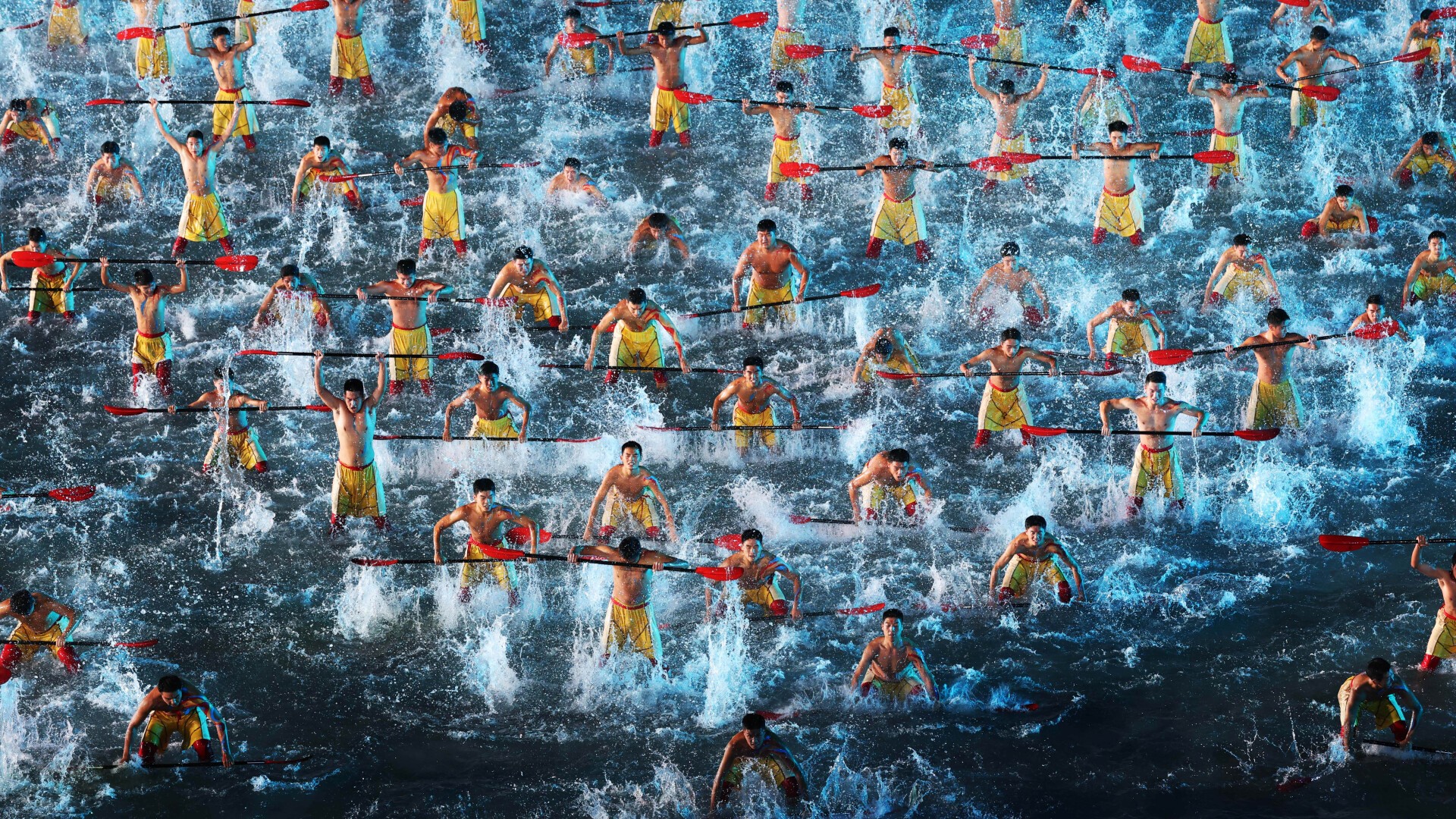 ​En photos : la cérémonie de clôture des 15e Jeux nationaux de Chine