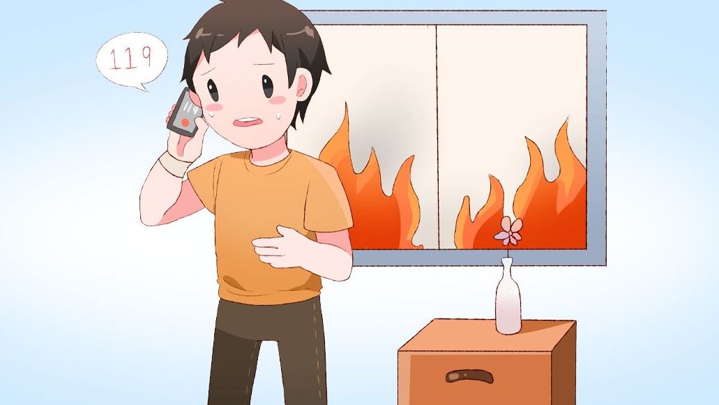 香港大埔发生五级火警，高层起火如何逃生？一组海报了解→｜安全贴心话