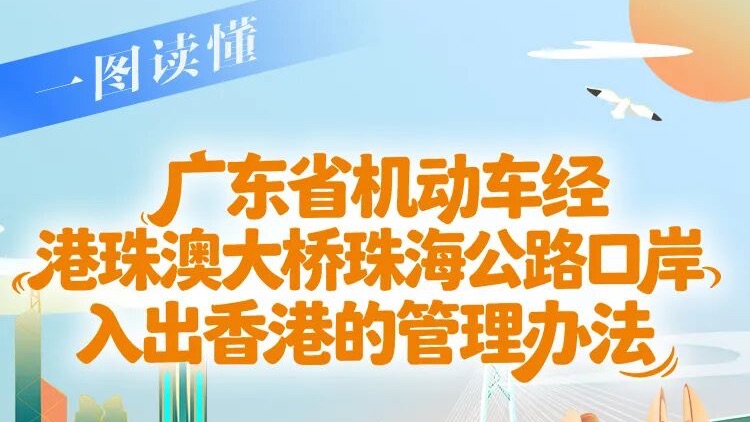 港珠澳大桥自驾赴港指南，快戳政策图解→
