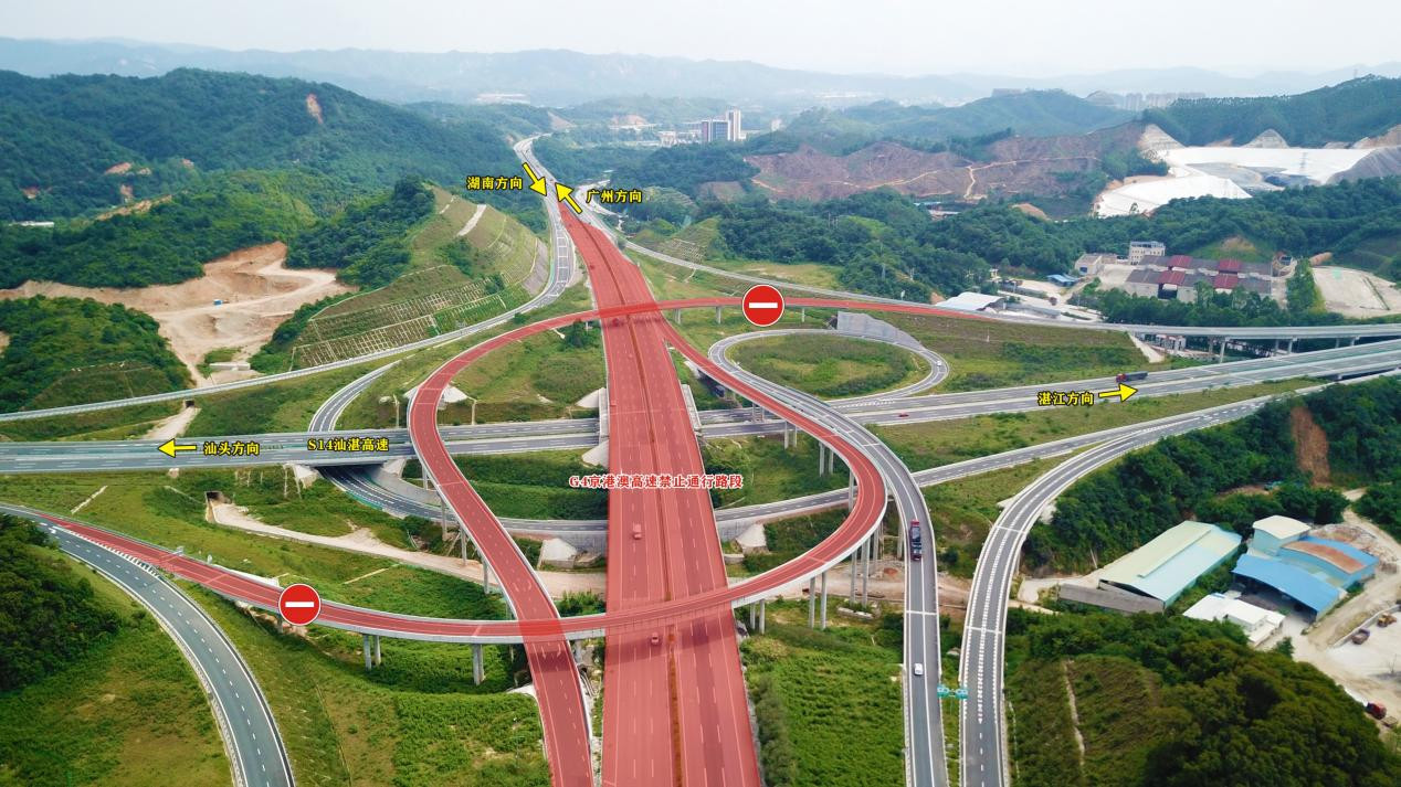 道路封闭示意图