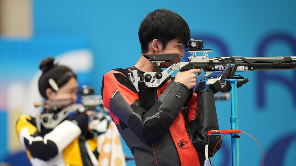 China's Huang and Sheng win 1st gold medal of Paris Olympics