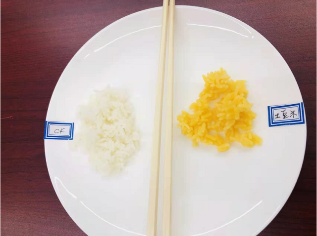 马铃薯米与普通大米对比
