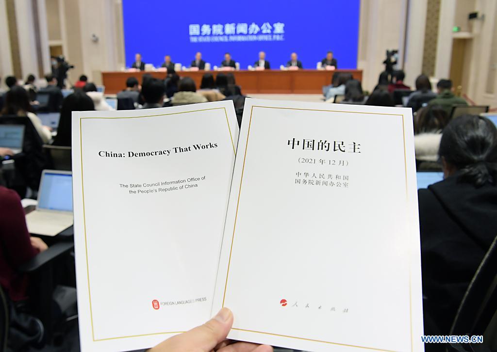La Chine publie un livre blanc sur sa démocratie