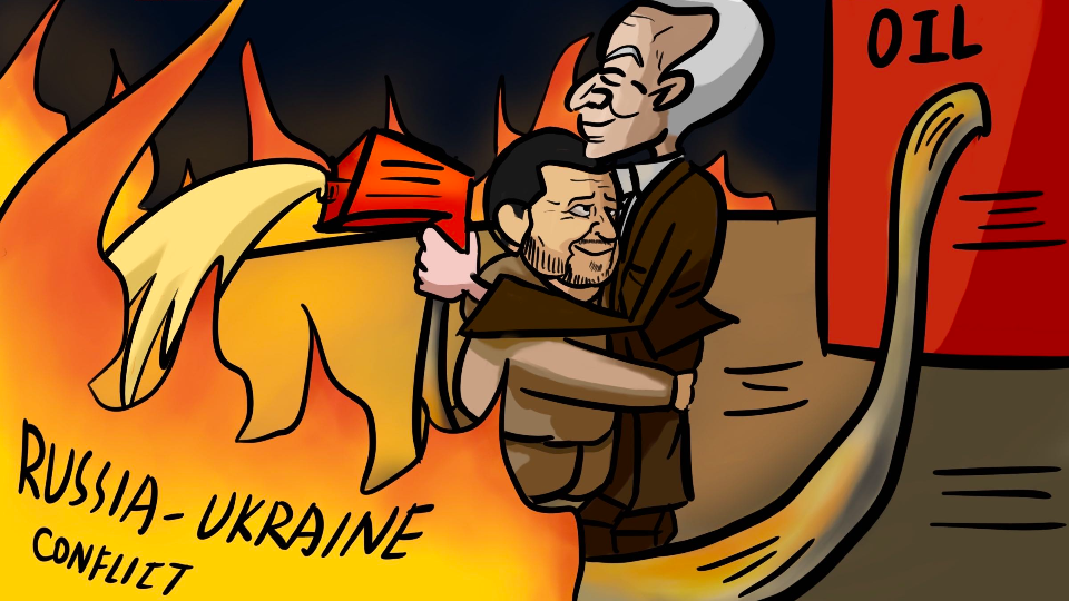 Biden's Kiev visit fueling fire in Ukraine crisis