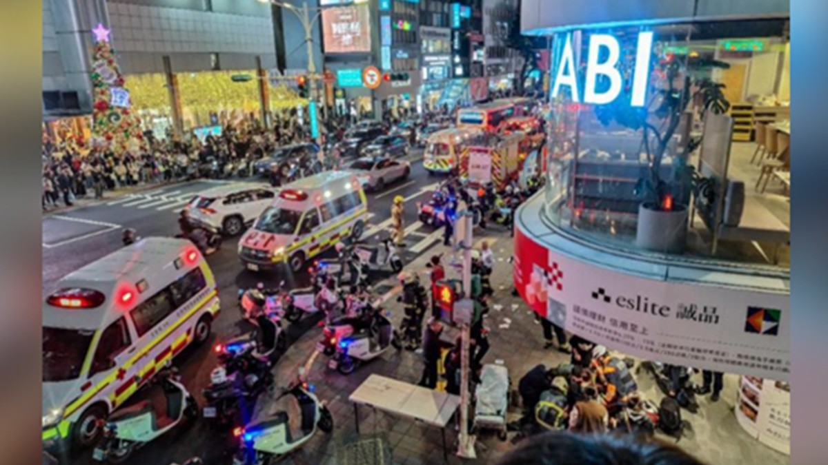 4 killed, 5 injured in Taipei attack incident; suspect jumped from 6th floor and pronounced dead: media reports