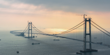 Lingdingyang Bridge of Shenzhen-Zhongshan Link closured Lingdingyang Bridge of Shenzhen-Zhongshan Link closured