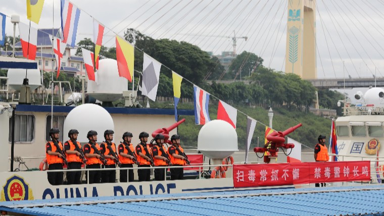 第154次中老缅泰湄公河联合巡逻执法行动启动